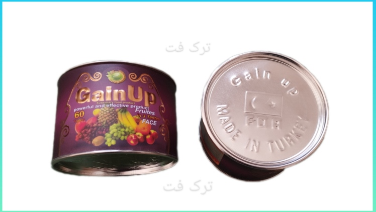 قرص چاقی گین آپ صورت